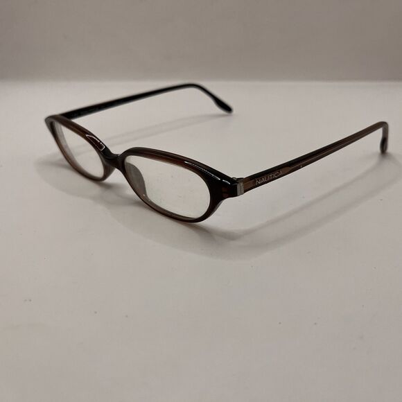 Nautica Eyeglasses Rio 604 Designer Frames Only  Brown 50-17-140 - Picture 3 of 6